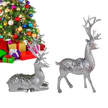 トナカイキャンドルスタンド 2ヶセット ヘラジカ クリスマス トナカイキャンドルスタンド 2ヶセット ヘラジカ クリスマス